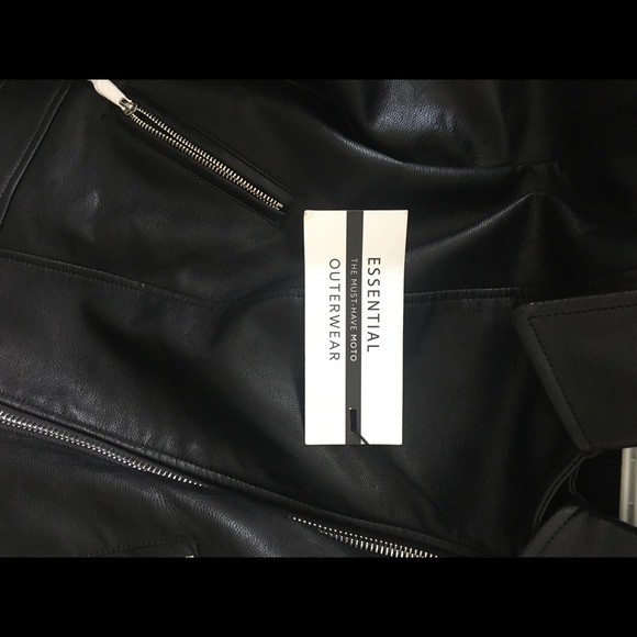 Faux Leather Jacket - Picture 5 of 7